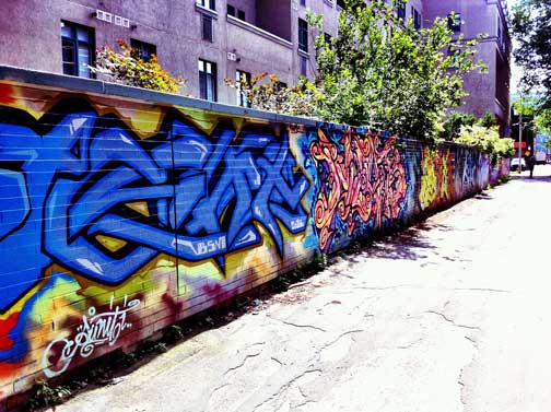 Graffiti alley Toronto