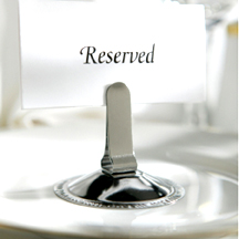reserved sign