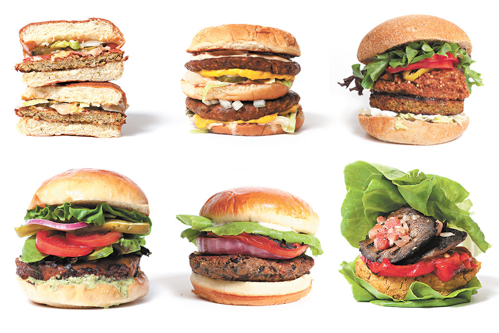 veggie burger