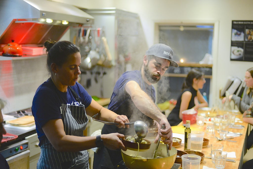 Cooking at Hooked