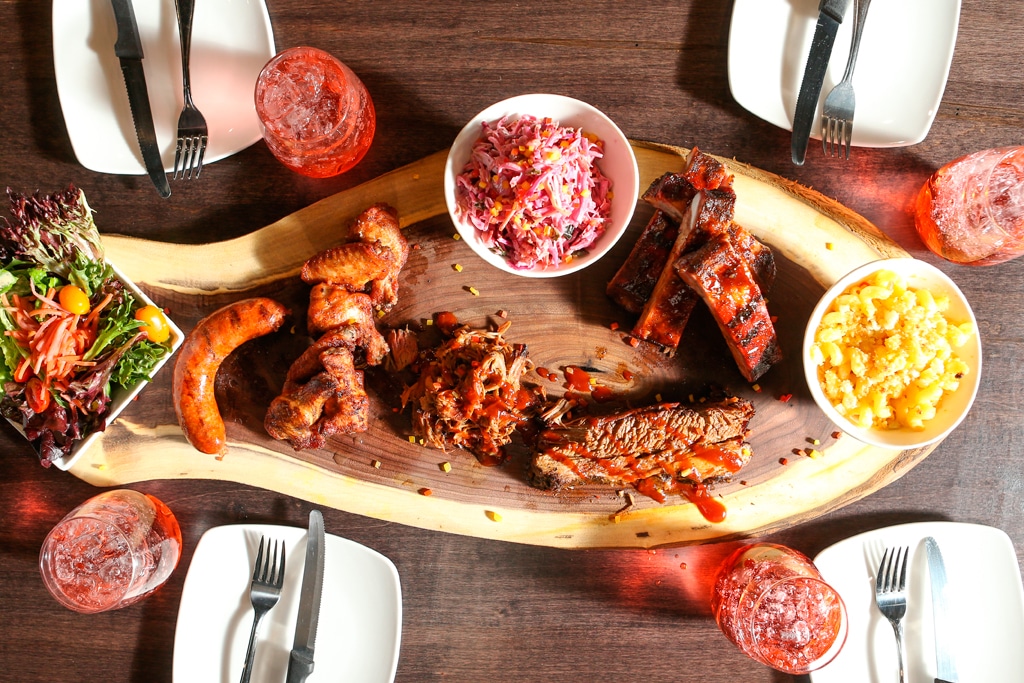 Smokeshow BBQ-spread