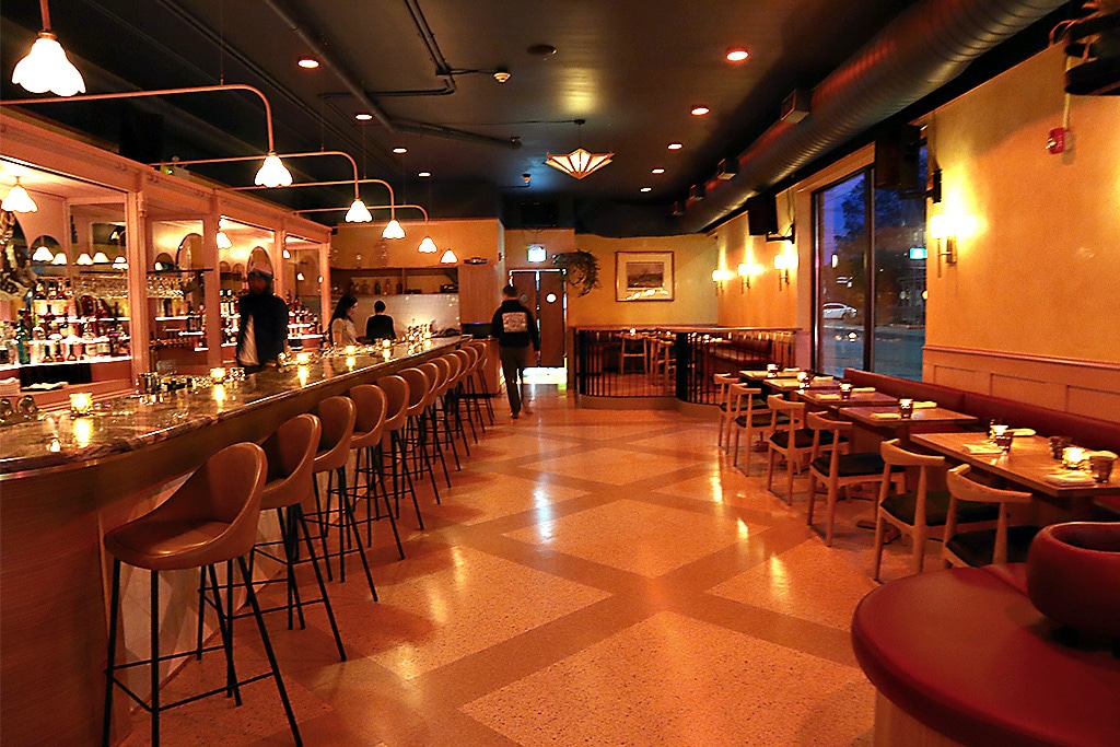 Bar Mordecai interior