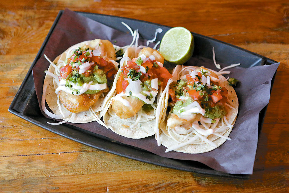Tacos at Playa Cabana