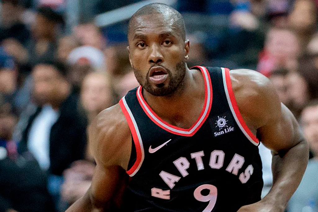Raptors player Serge Ibaka