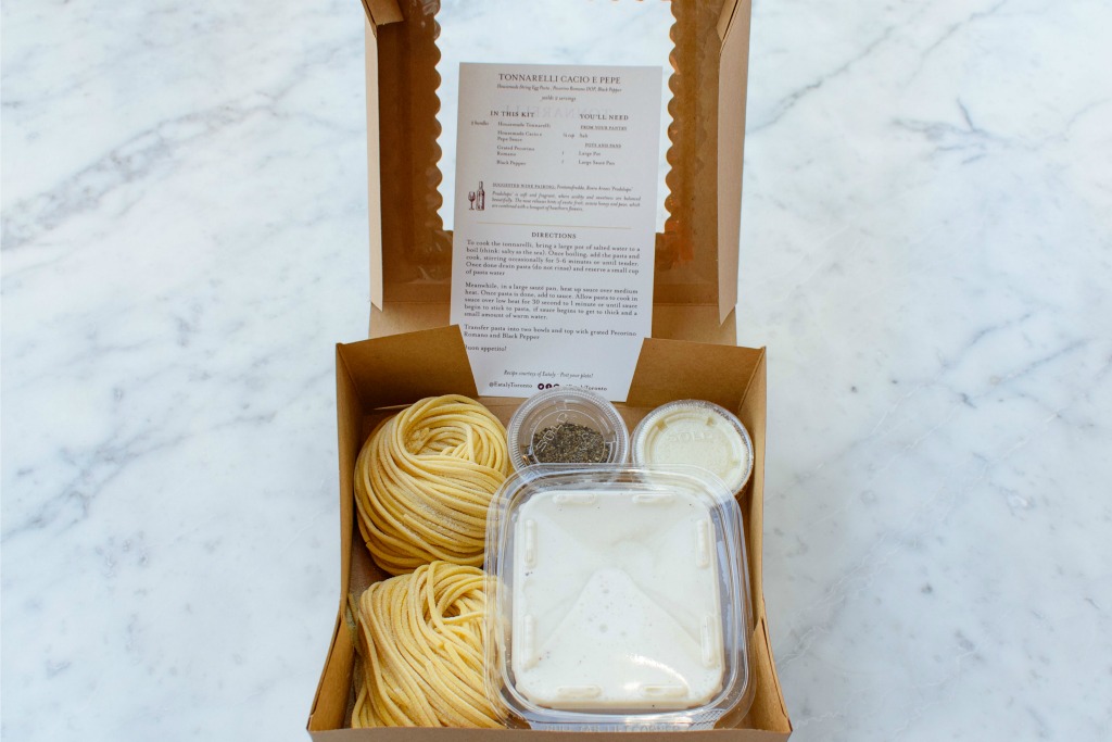 Eataly at Home meal kit