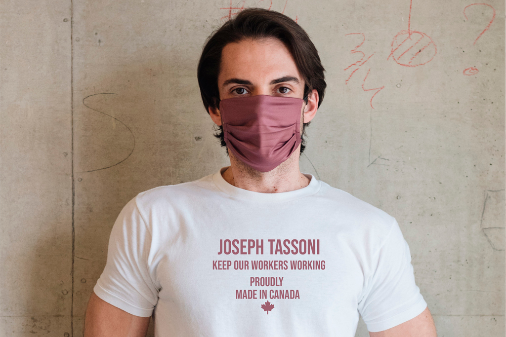 tassoni reusable masks and gloves