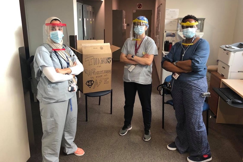 mcmaster hospital face shields
