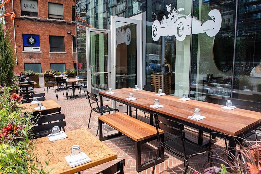 restaurant patios