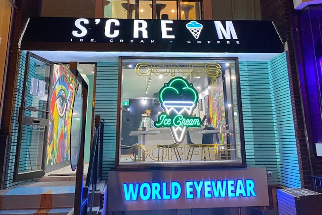 ice cream shop