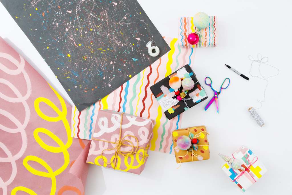 tiffany pratt diy wrapping paper