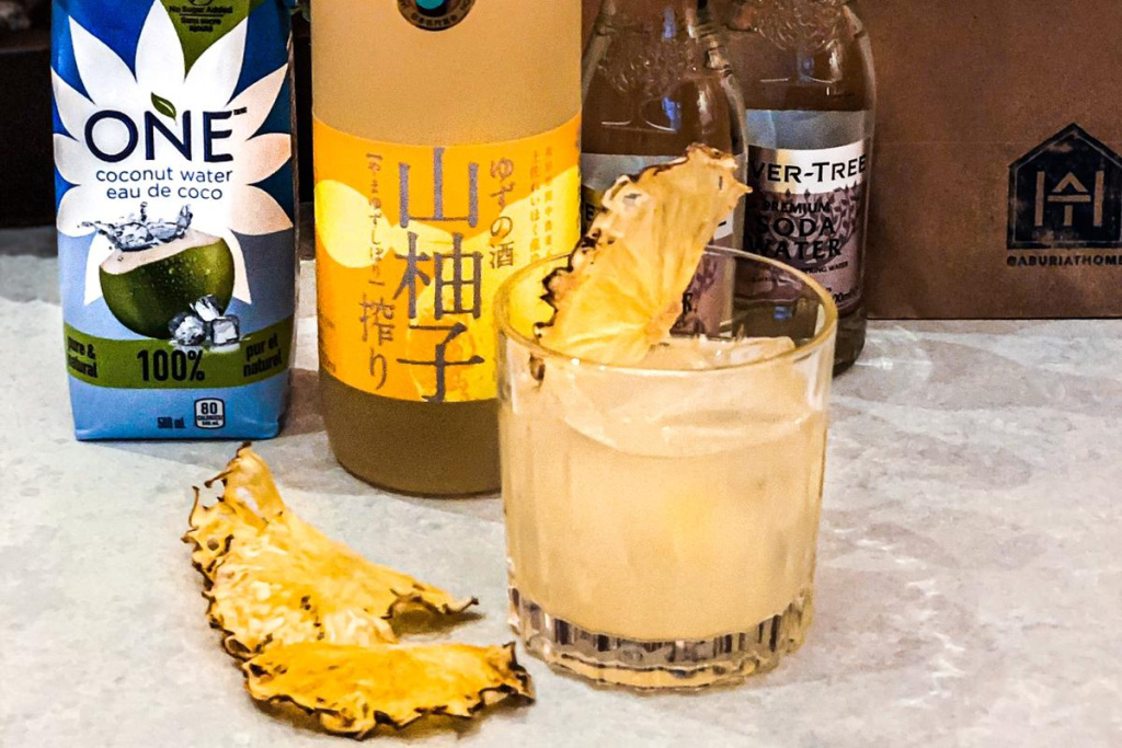 Minami new year's eve cocktail
