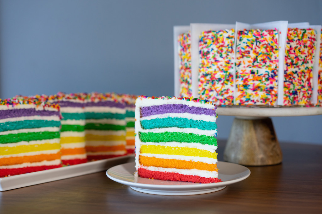 Carlo's Bakery Rainbow Cake