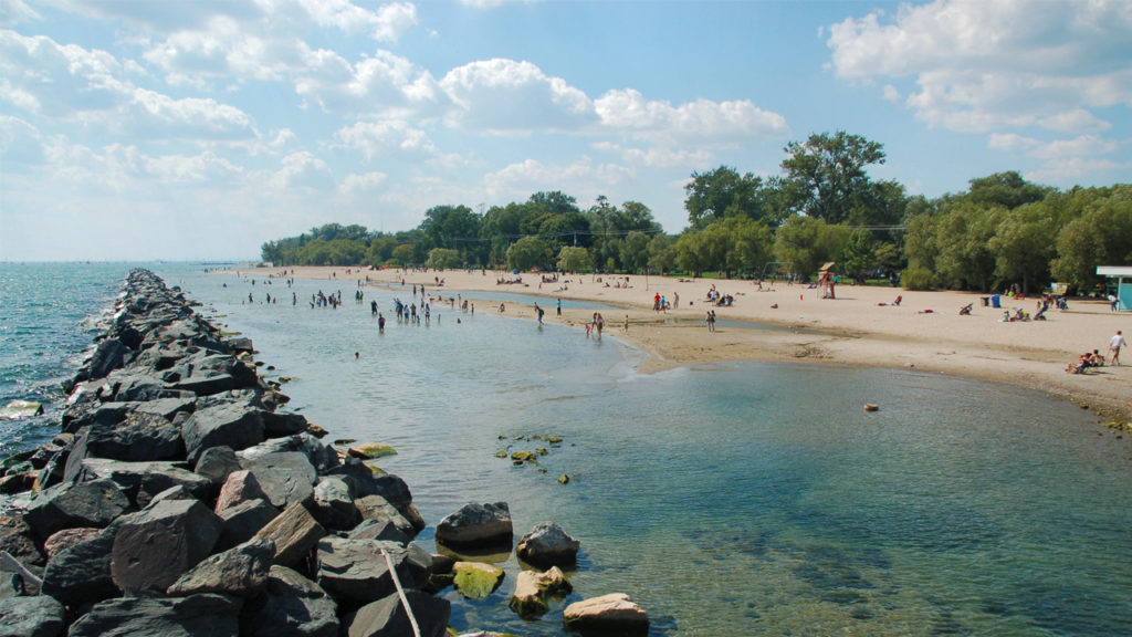 wastewater has closed Toronto beaches but Centre Island beach is open