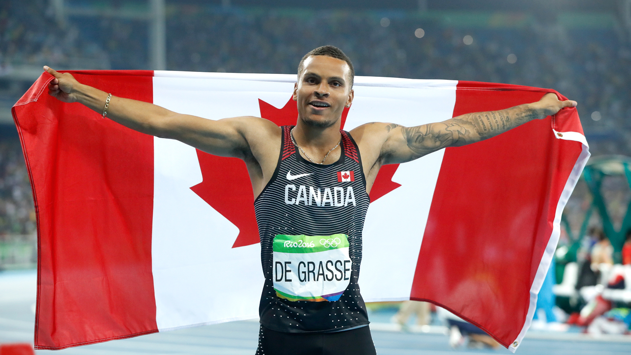 Olympic hopeful Andre De Grasse