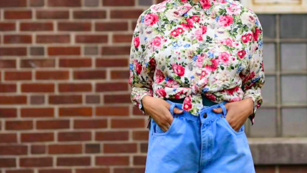 A photo of an outfit from Odd Finds General in Toronto.