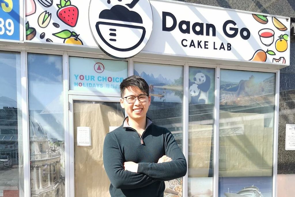 Masterchef winner Christopher Siu at Daan Go