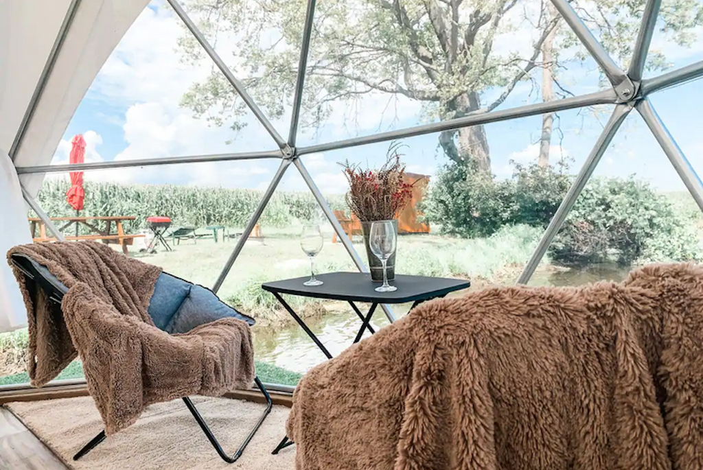 glamping dome