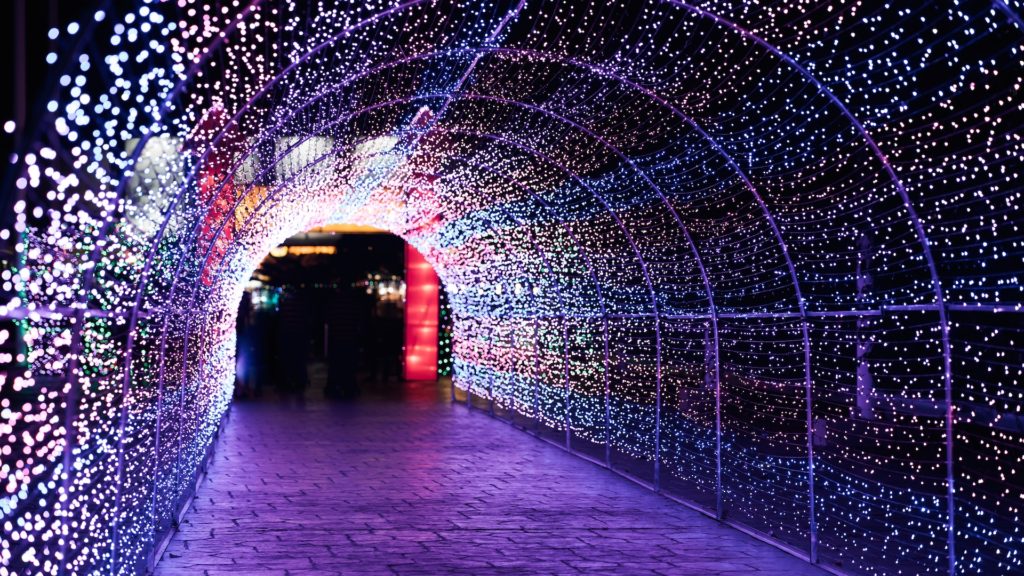 Winterfest tunnel