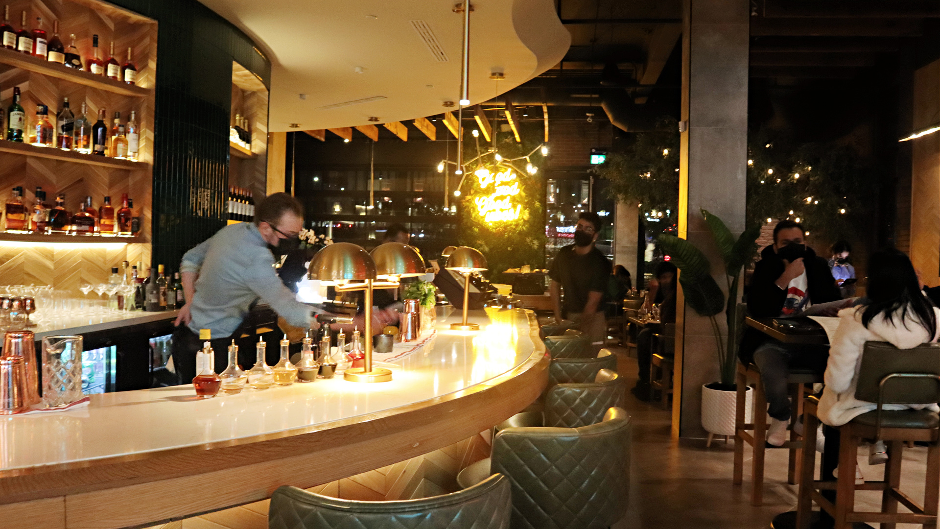 farzi cafe canada interior