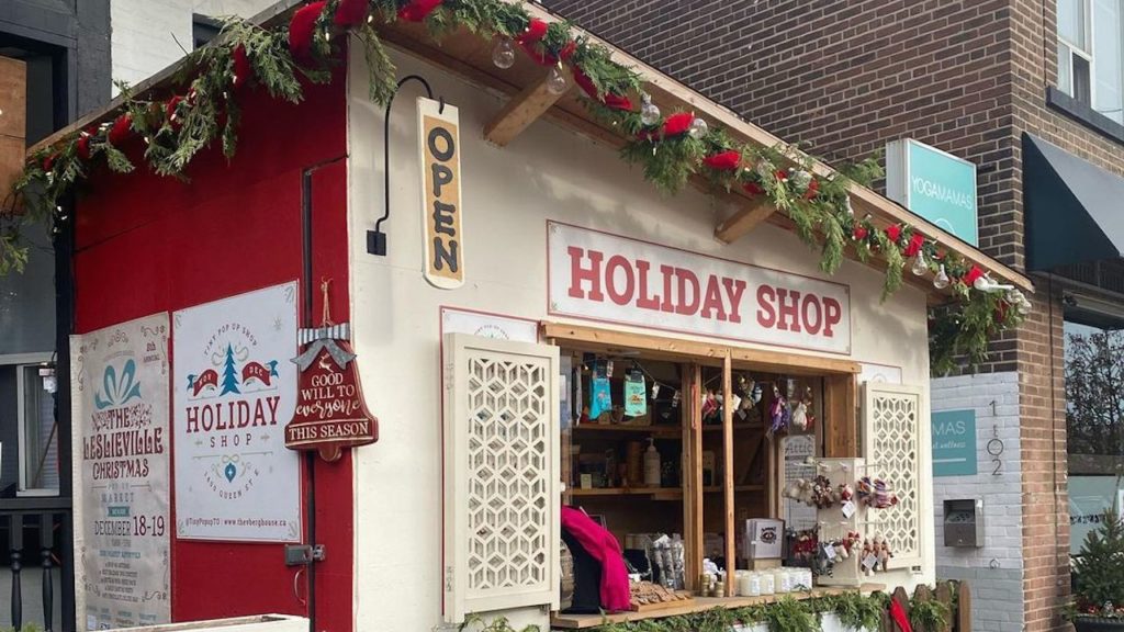 holiday pop-up market