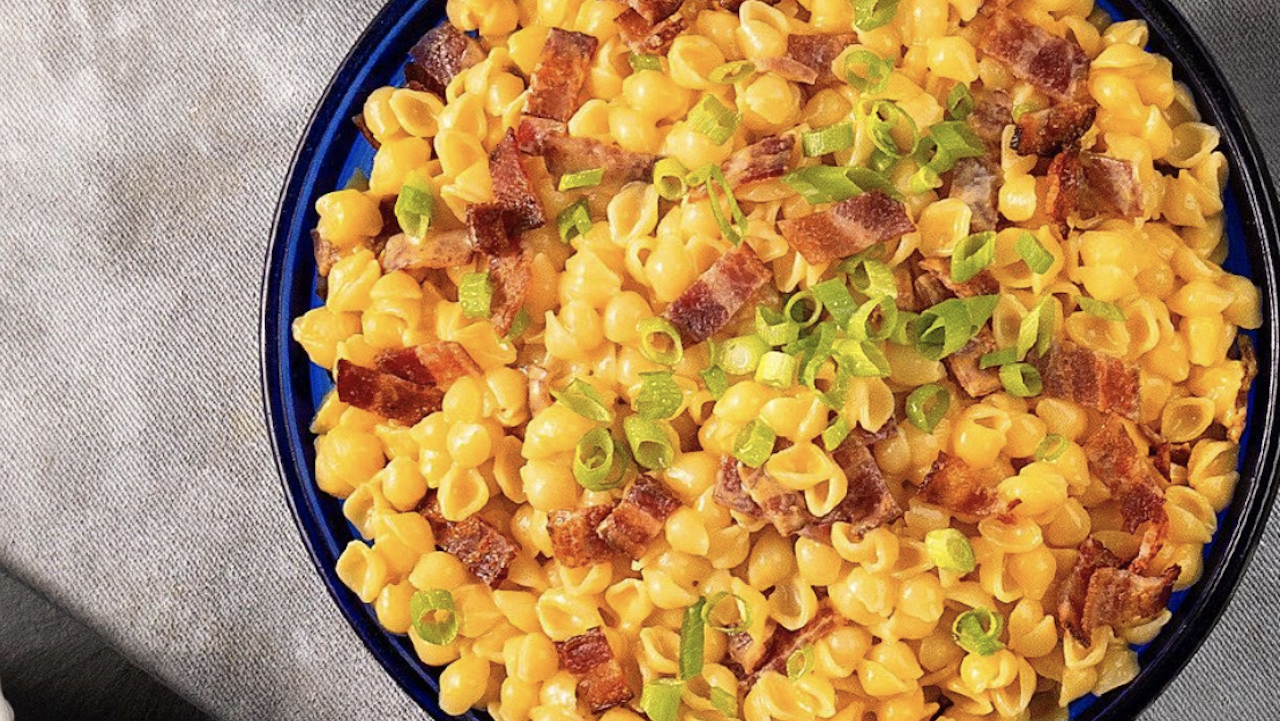 Kraft Dinner with bacon