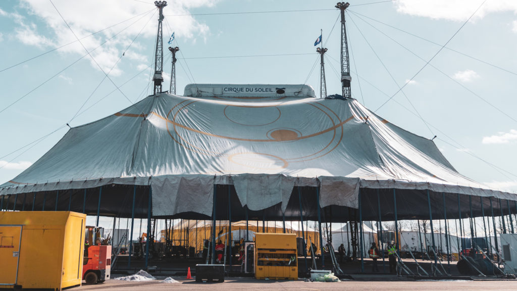 cirque du soleil tent