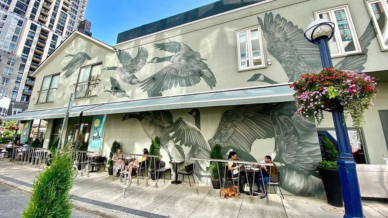 Sassafraz patio Yorkville