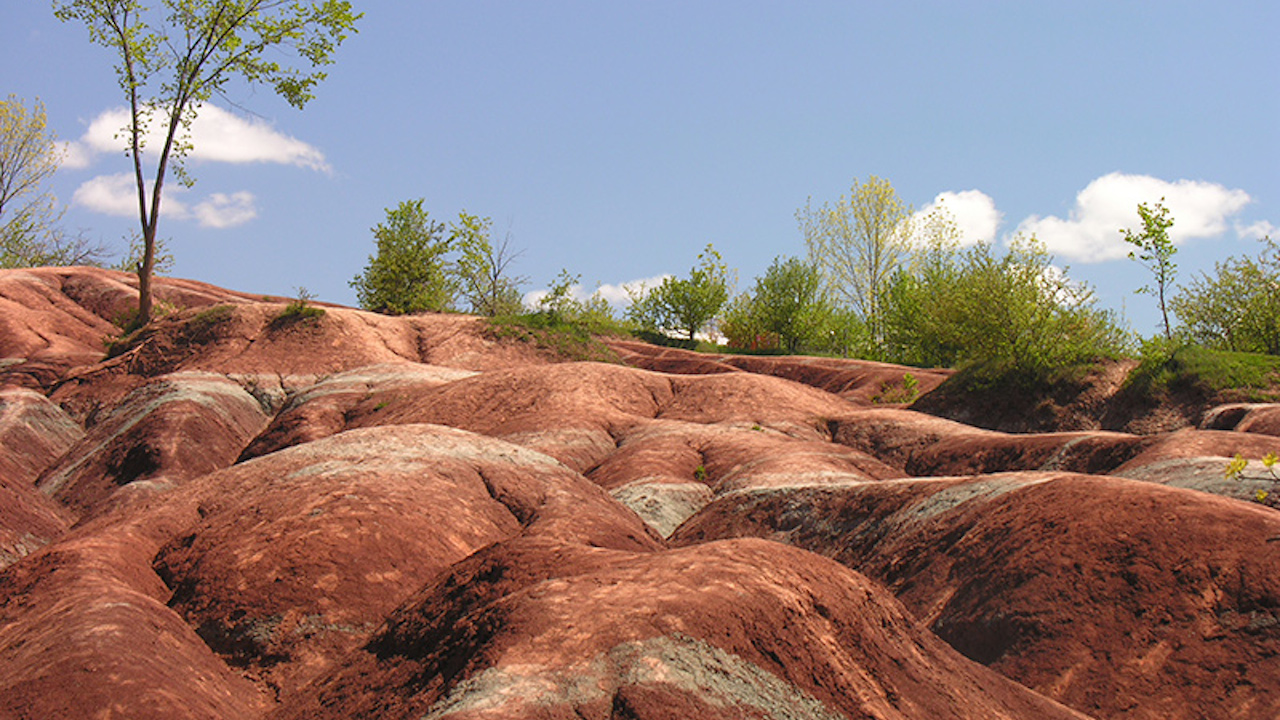 Cheltenham Badlands are an Ontario natural wonder