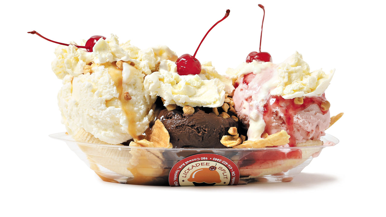 taste test banana split