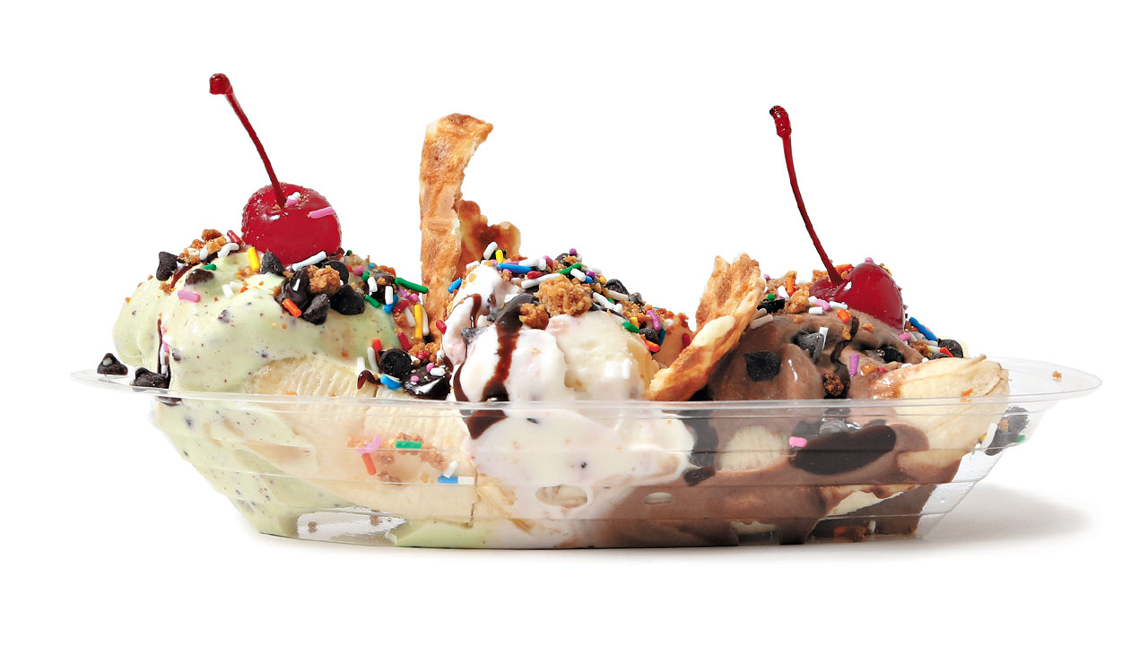 summers banana split