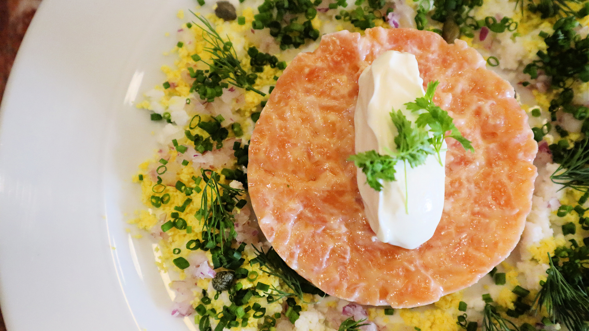 tartare de saumon le select bistro