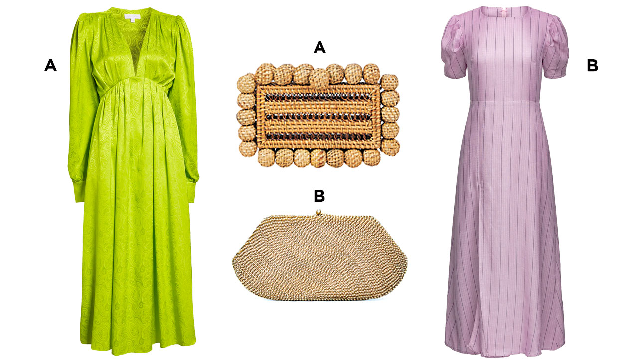 dresses clutches