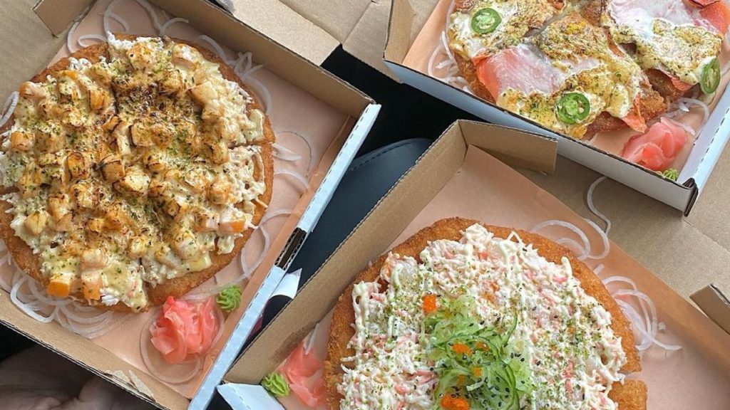 sushi pizza