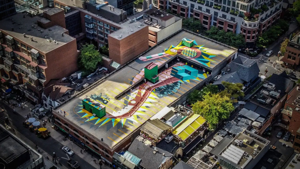 Yorkville mural