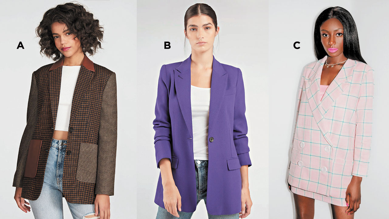 Blazers from Freda's, Andrews and Hilary MacMillan