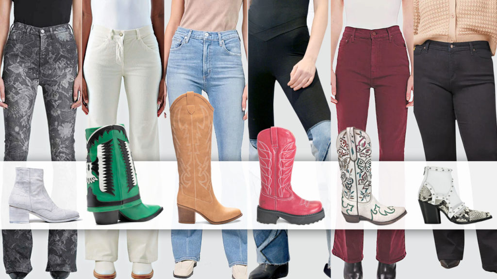 Best boot cut jeans and cowboy boots