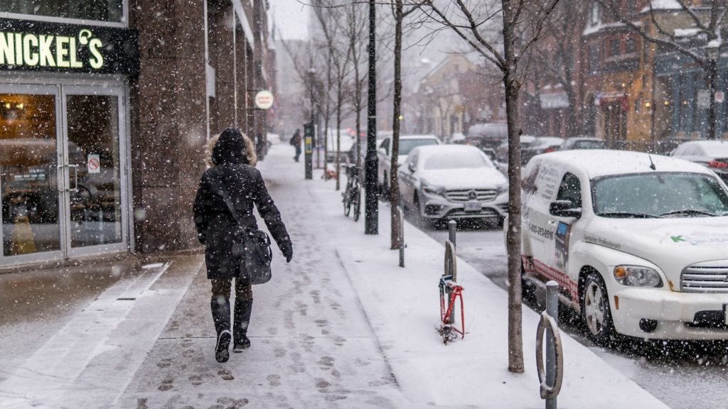 bet on first snowball in Toronto