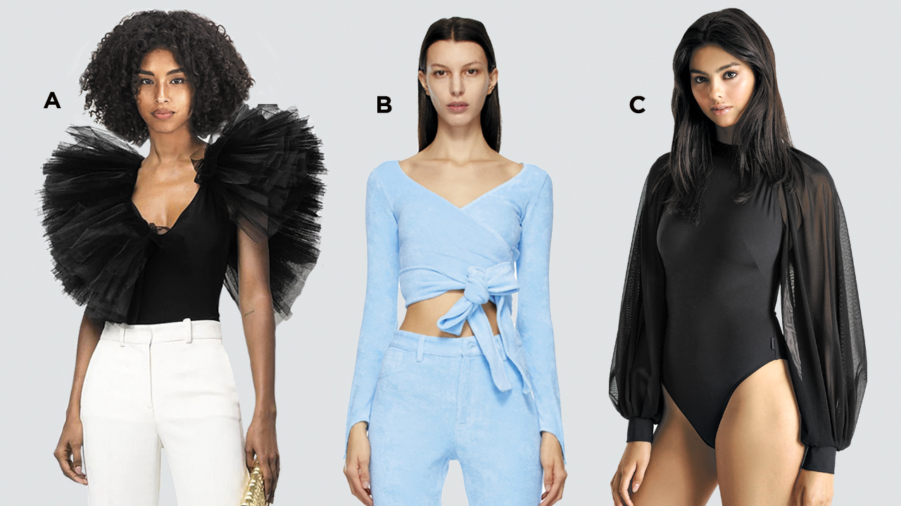 ballet-inspired tops