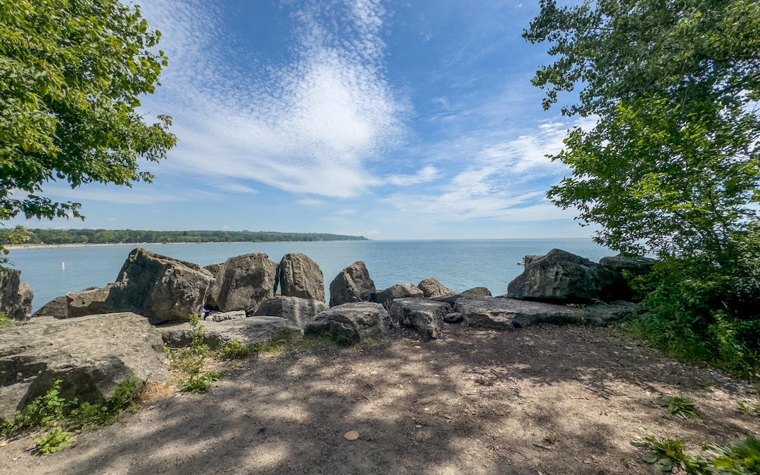 located southeast of the park