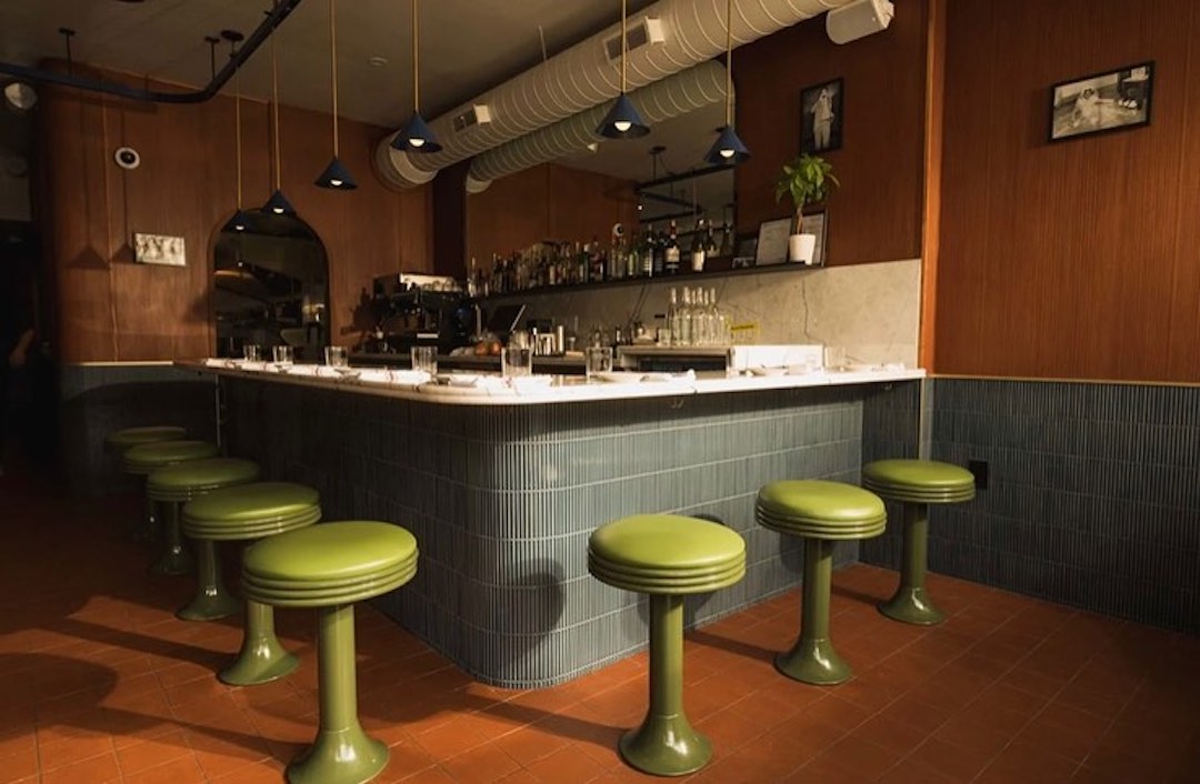 The interior at Porzia's