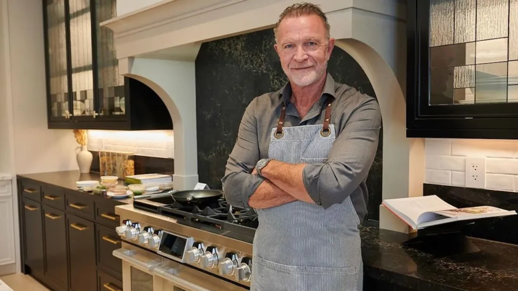 Master chef Mark McEwan in his kitchen