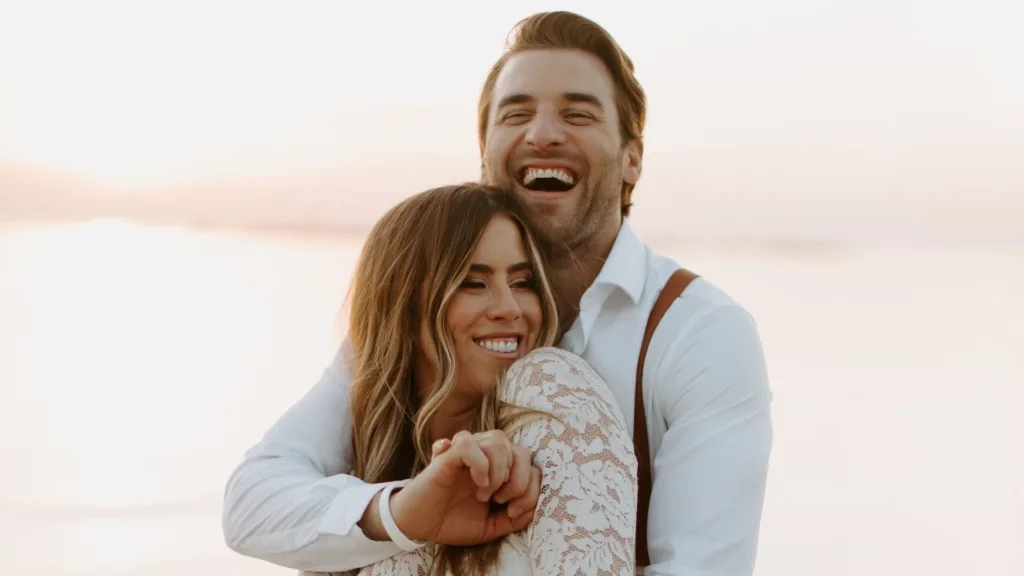 Jenna Walker of The Reklaws and her husband Ryan Watson