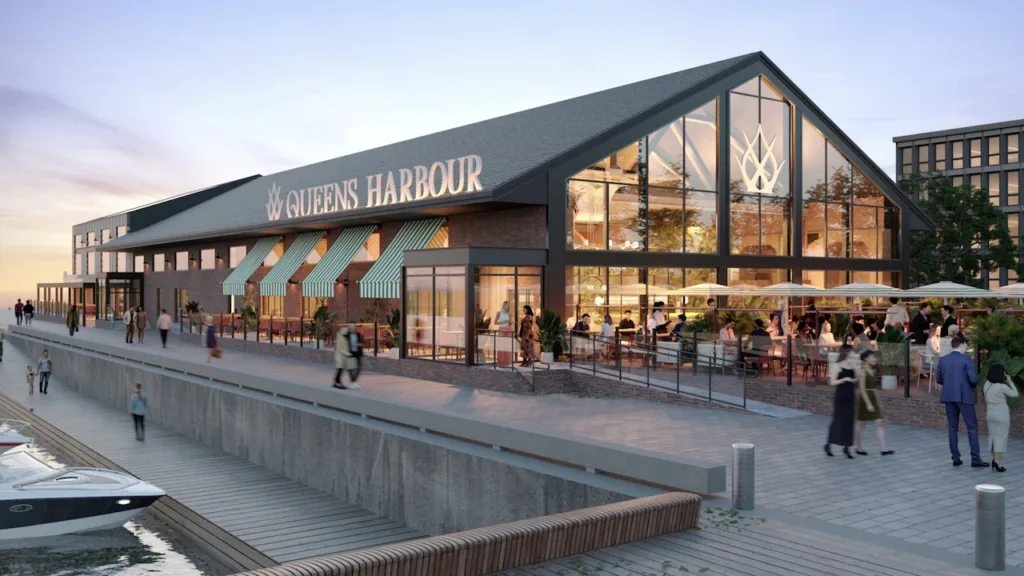 new waterfront restaurant