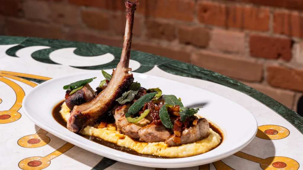 A dish from the Berczy Tavern