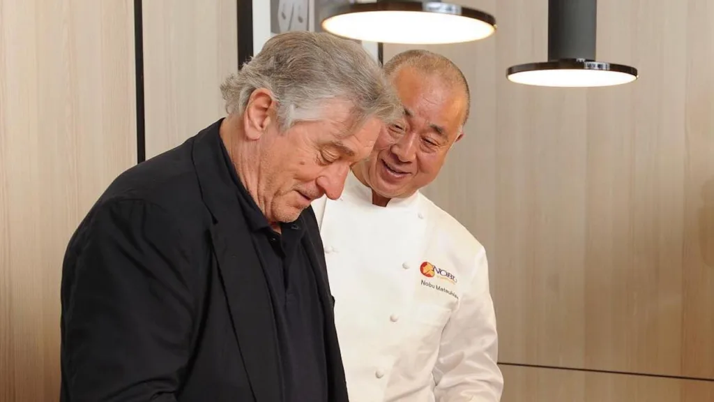 Robert De Niro at Nobu Toronto