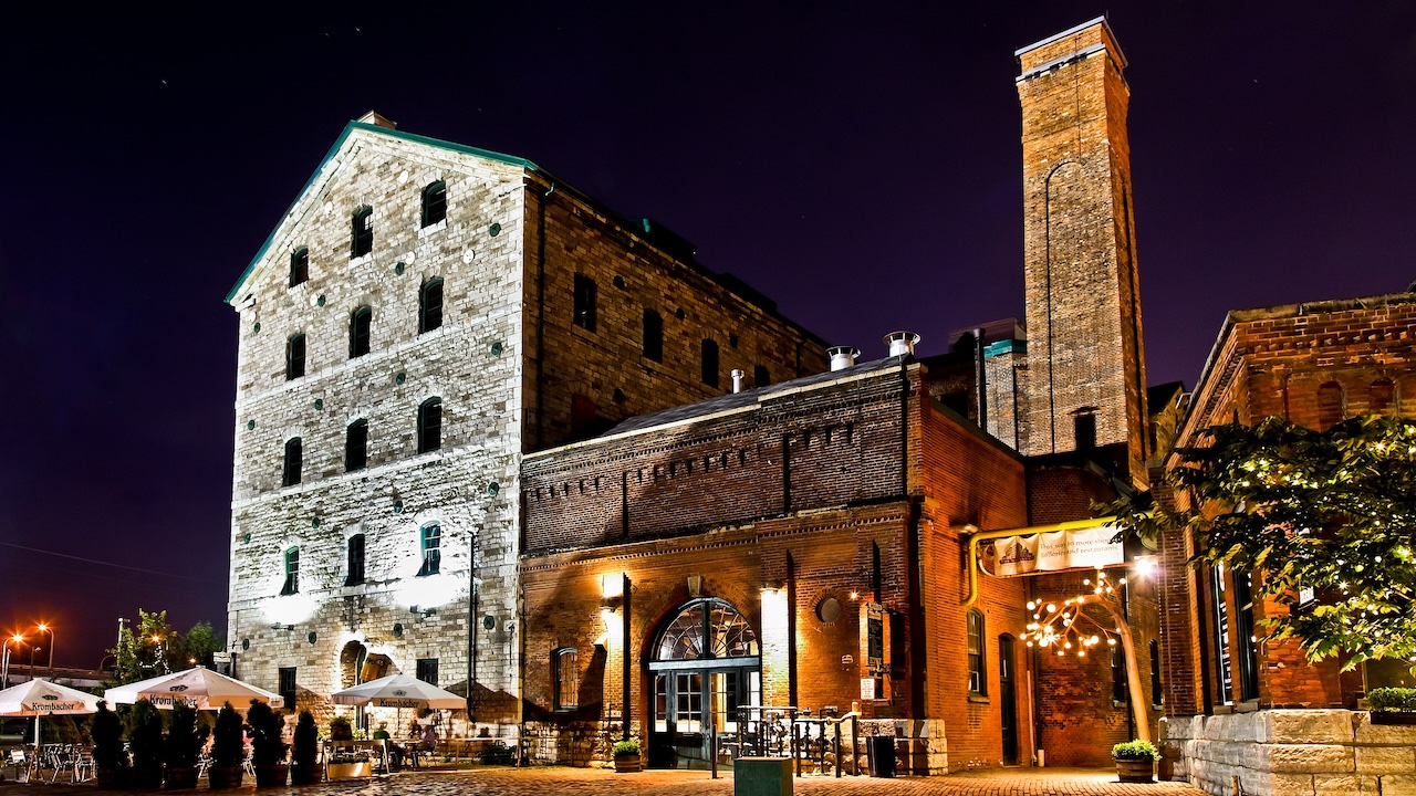 Distillery District perfect for scary movies