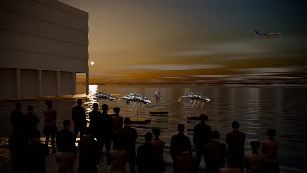 Amphipoda Song, 2024, by Carolina Fusilier. Rendering by Adrian Kent.