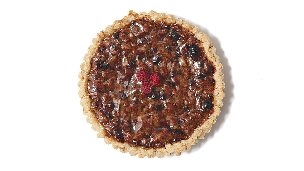 Pecan Cranberry Pie