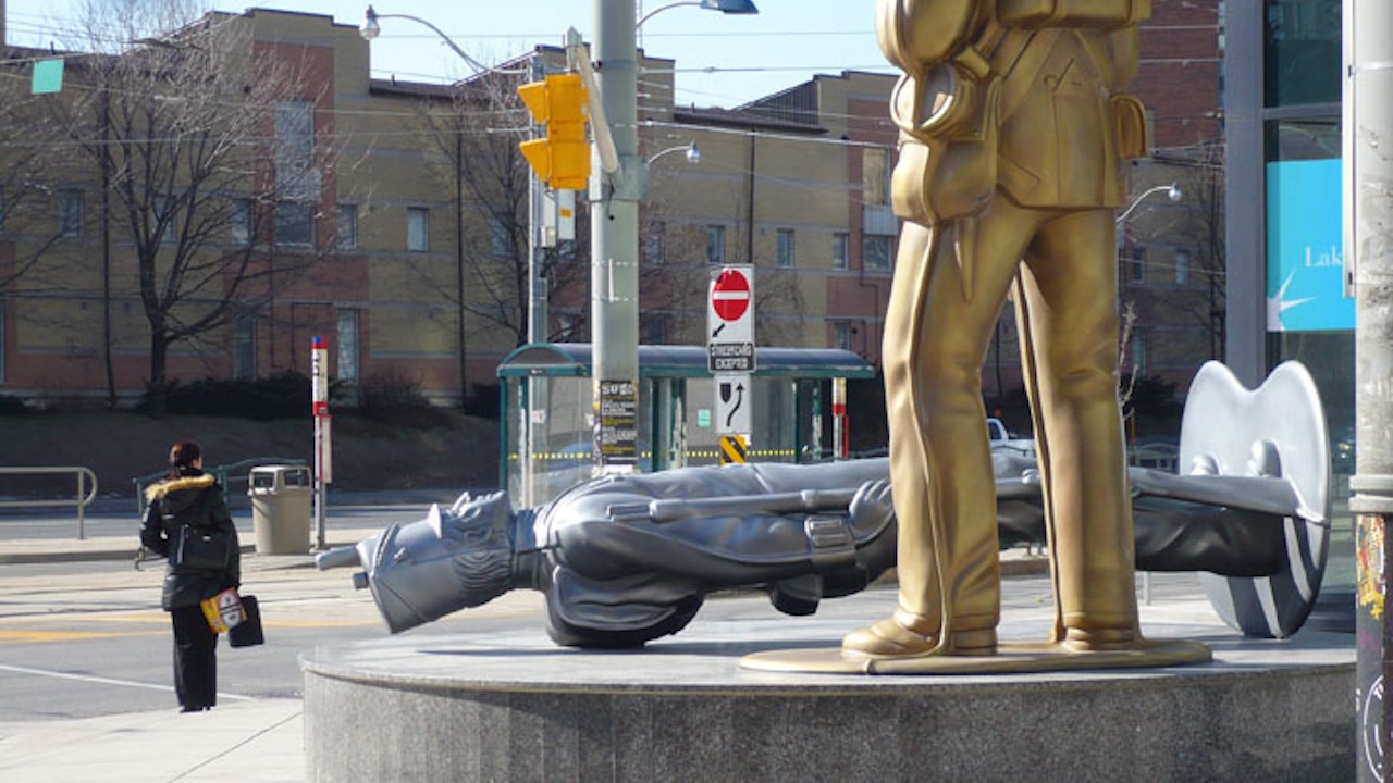 coupland statue Toronto