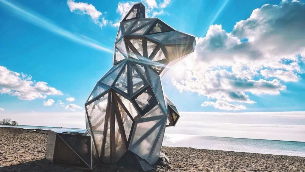 Winter sun and warm weather in Toronto